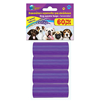 Σακούλες υγιεινής σκύλου με λεβάντα