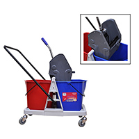 Καρότσι σφουγγαρίσματος 2Χ30lt