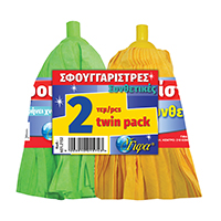 Σφουγγαρίστρες συνθετικές 2τεμ.