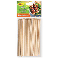 Καλαμάκια Bamboo
4mmX24 εκ. 100 τεμ.