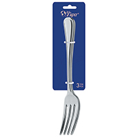 Πιρούνι μεγάλο 18/0 καρτέλα 3 τεμ