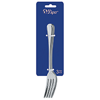 Πιρούνι μικρό 18/0 καρτέλα 3 τεμ