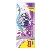 Ξυραφάκια Velvet Touch 4 λεπίδων 