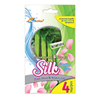 Ξυραφάκια Silk Sensitive Skin 4 λεπίδων 
